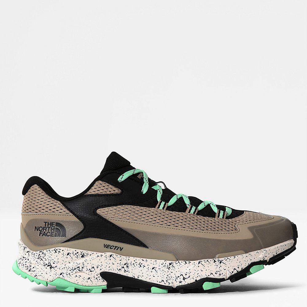 The North Face Vectiv Taraval Ανδρικα Ορειβατικα Παπουτσια - Χακί / Μαυρα (ZBPM91375)